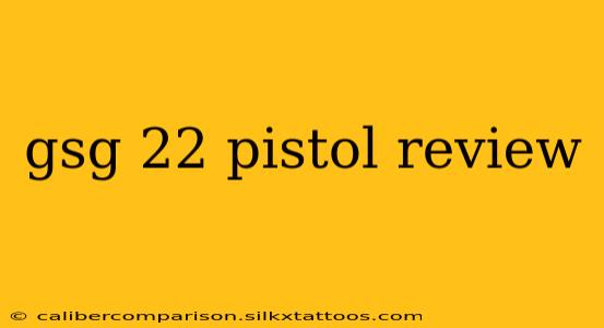 gsg 22 pistol review