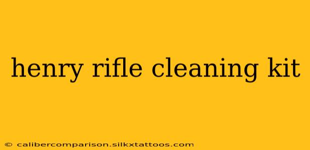 henry rifle cleaning kit