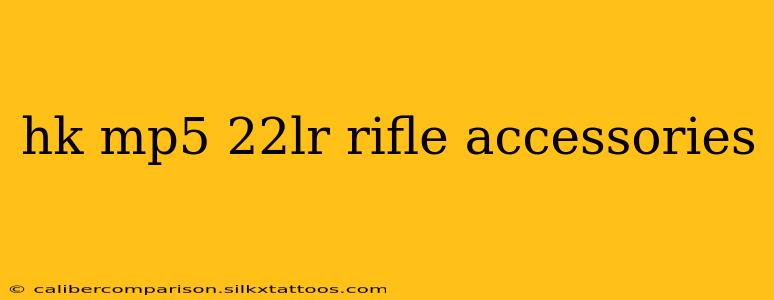 hk mp5 22lr rifle accessories