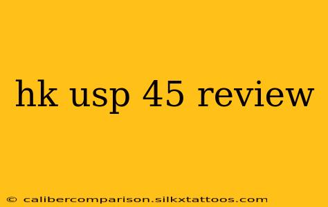 hk usp 45 review