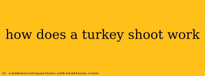 how does a turkey shoot work