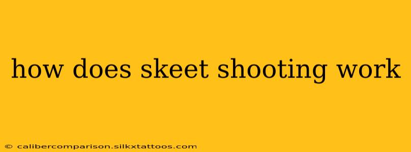 how does skeet shooting work