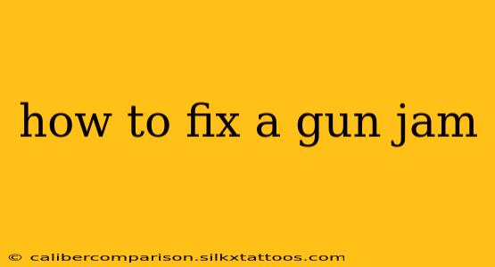 how to fix a gun jam