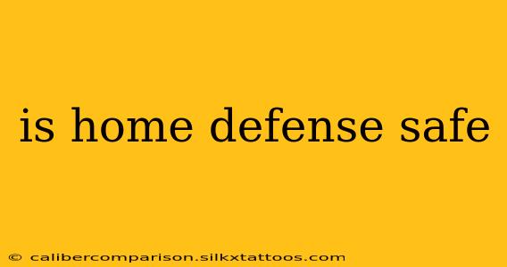 is home defense safe