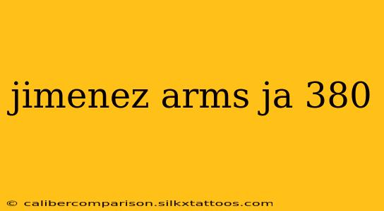 jimenez arms ja 380