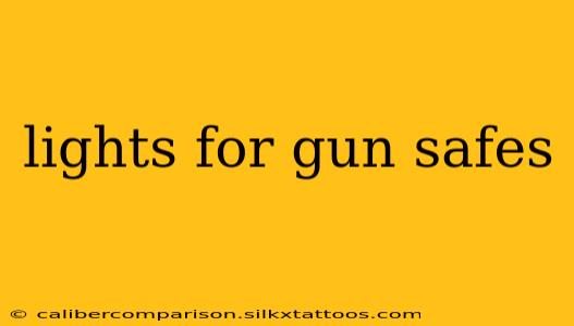 lights for gun safes