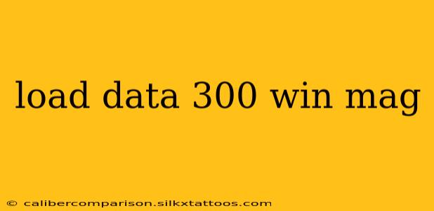 load data 300 win mag