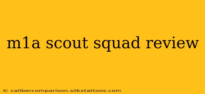 m1a scout squad review