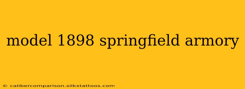 model 1898 springfield armory