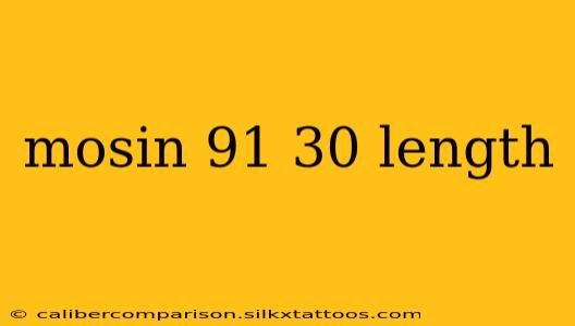 mosin 91 30 length