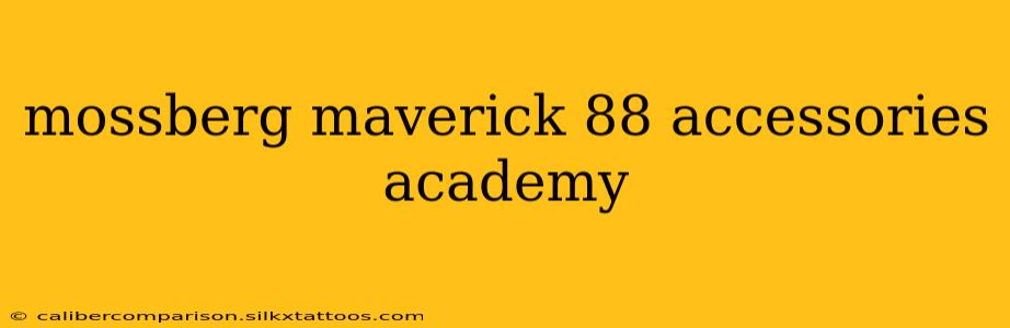 mossberg maverick 88 accessories academy