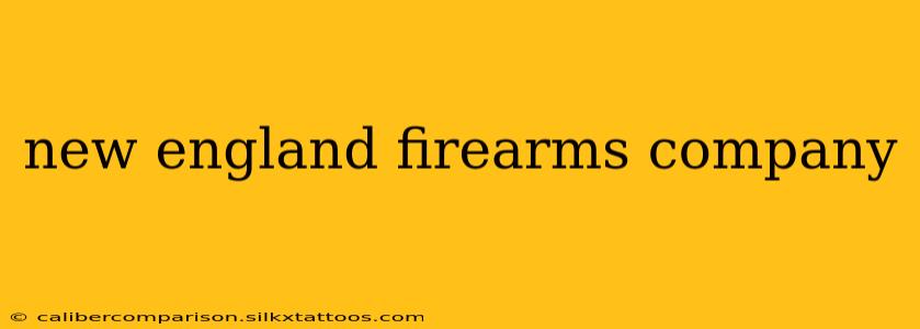 new england firearms company