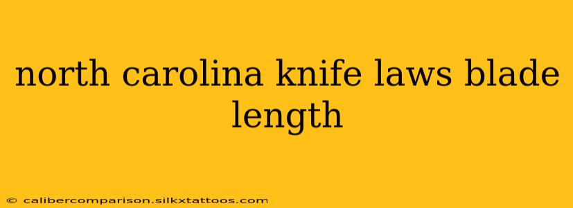 north carolina knife laws blade length