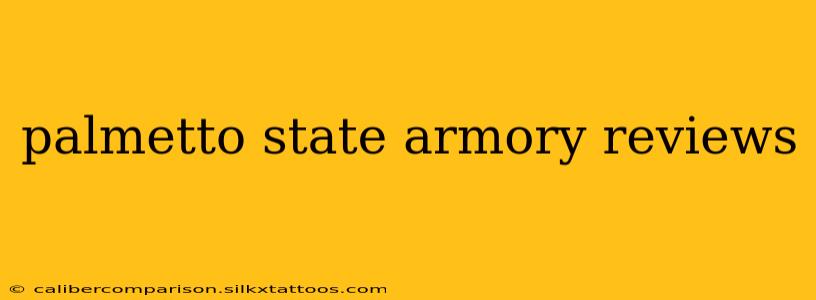 palmetto state armory reviews