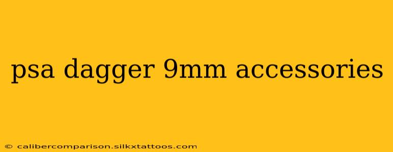 psa dagger 9mm accessories