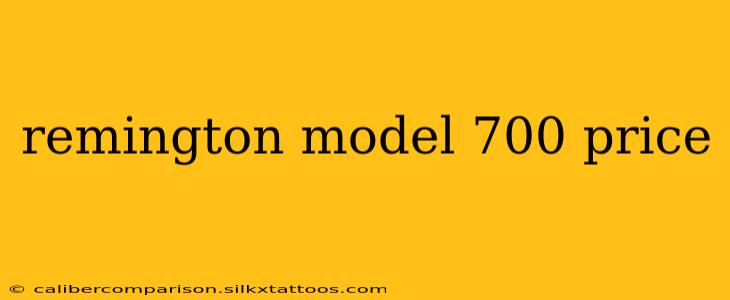 remington model 700 price