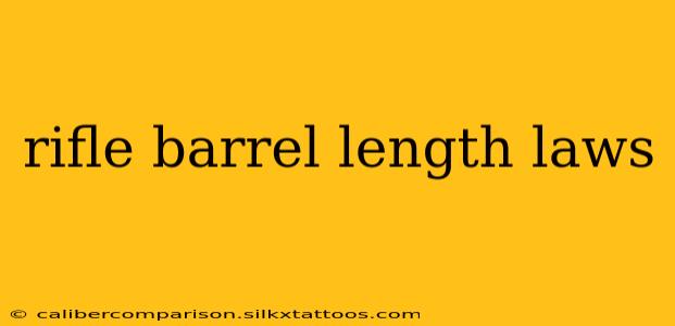 rifle barrel length laws