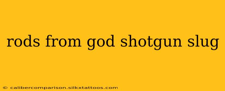 rods from god shotgun slug