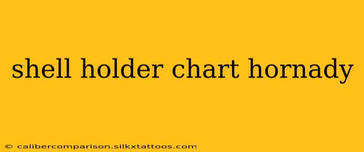 shell holder chart hornady