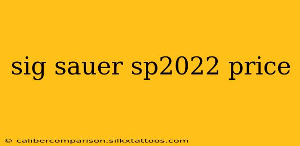 sig sauer sp2022 price