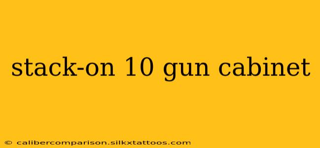 stack-on 10 gun cabinet