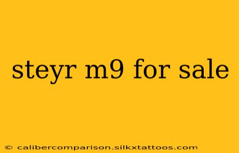 steyr m9 for sale