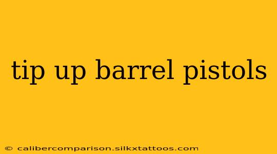 tip up barrel pistols