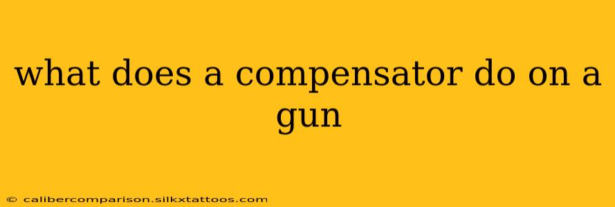 what does a compensator do on a gun