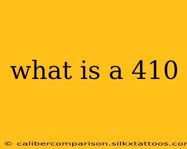 what is a 410