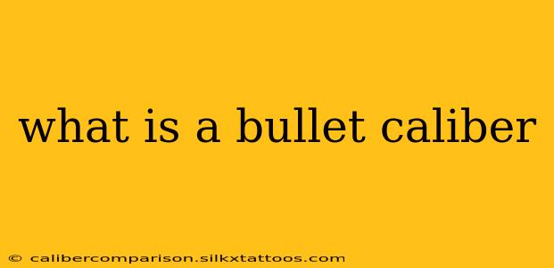 what is a bullet caliber