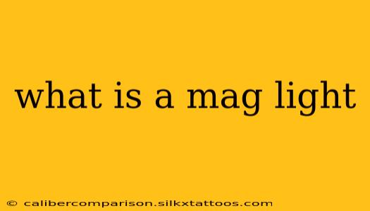 what is a mag light