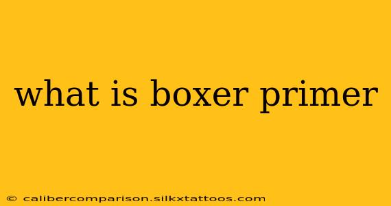 what is boxer primer