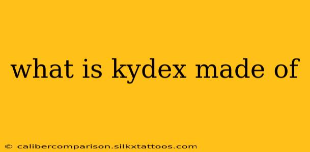 what is kydex made of