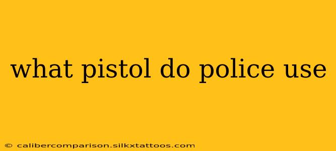 what pistol do police use