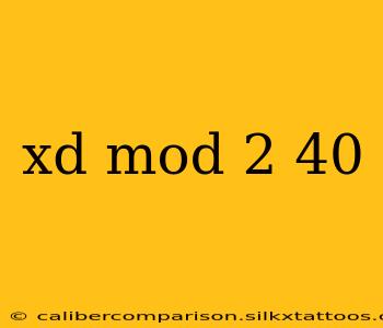 xd mod 2 40